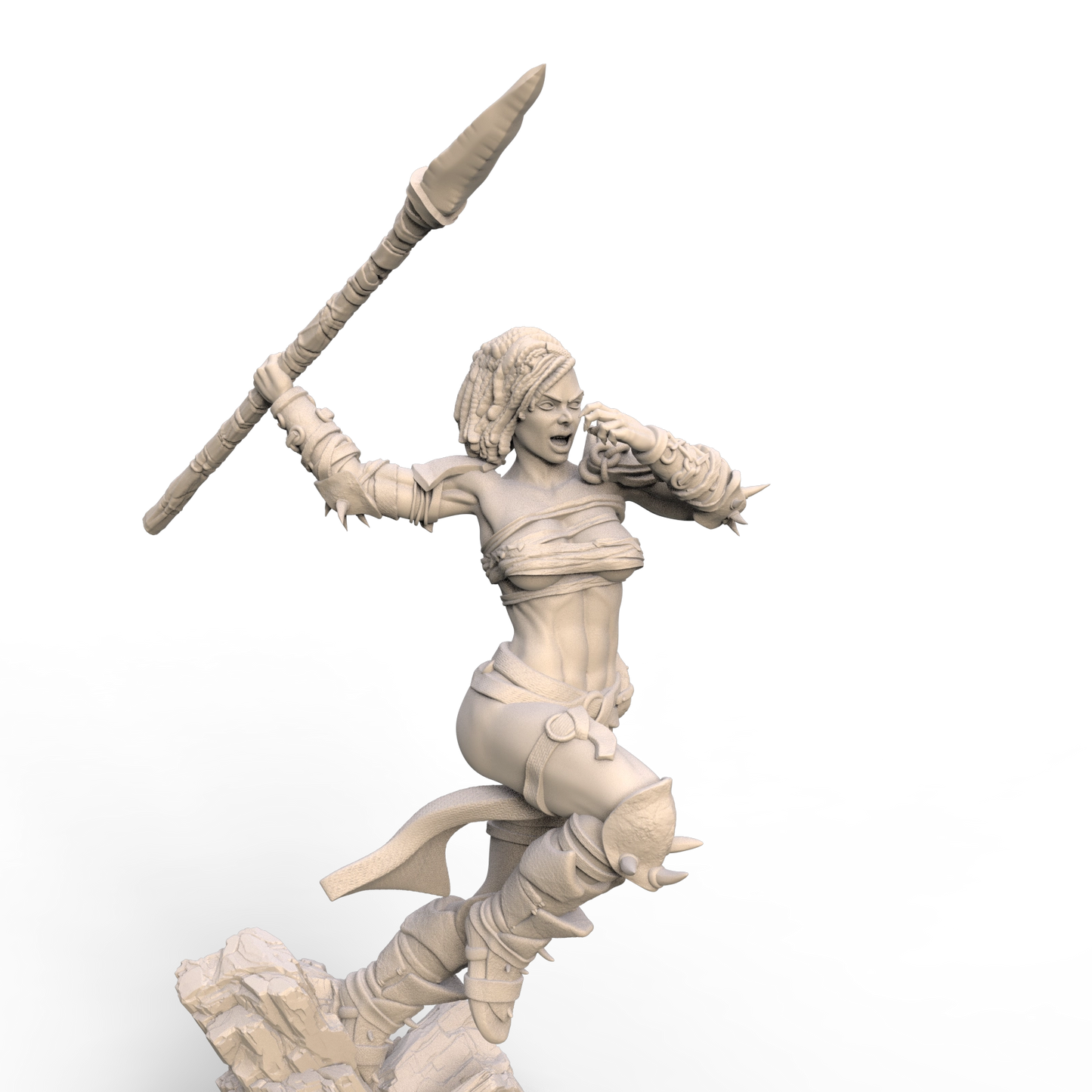 Ravi - Fantsy Girls #3 -  Drakara, Spear Maiden - 75/180mm Pin Up/Figure/Model/Diorama