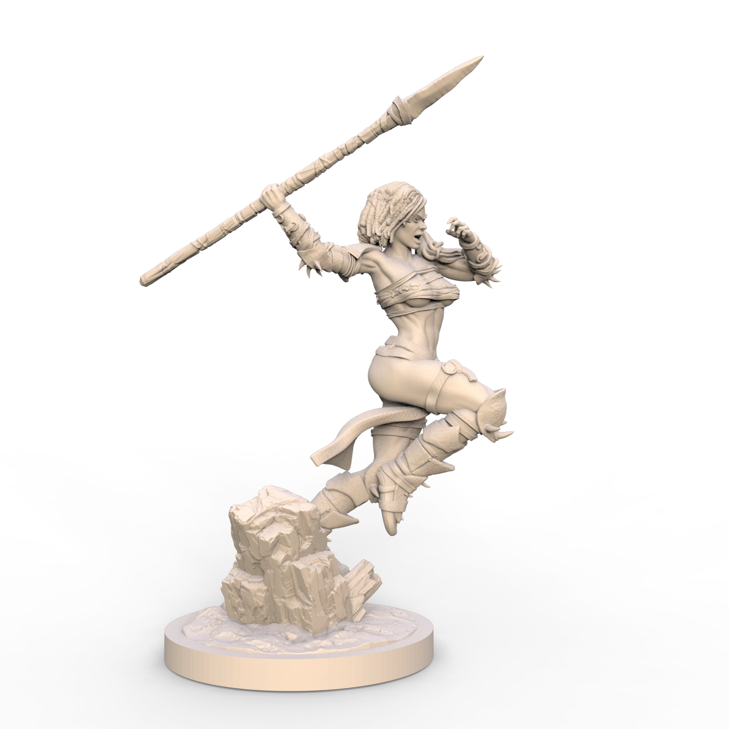 Ravi - Fantsy Girls #3 -  Drakara, Spear Maiden - 75/180mm Pin Up/Figure/Model/Diorama