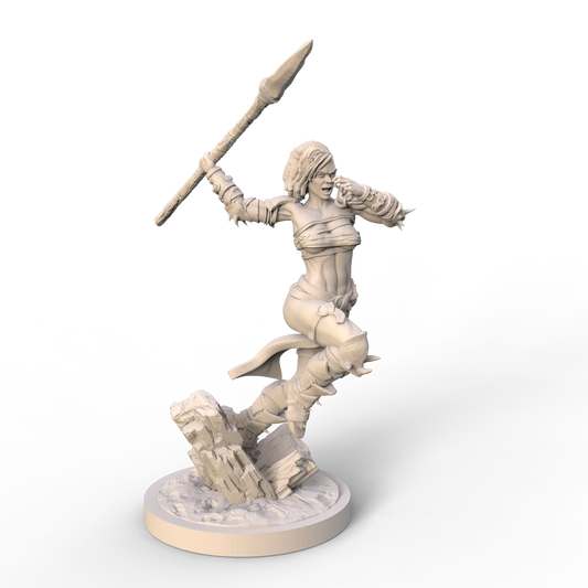 Ravi - Fantasy Girls #3 -  Drakara, Spear Maiden - 75/180mm Pin Up/Figure/Model/Diorama