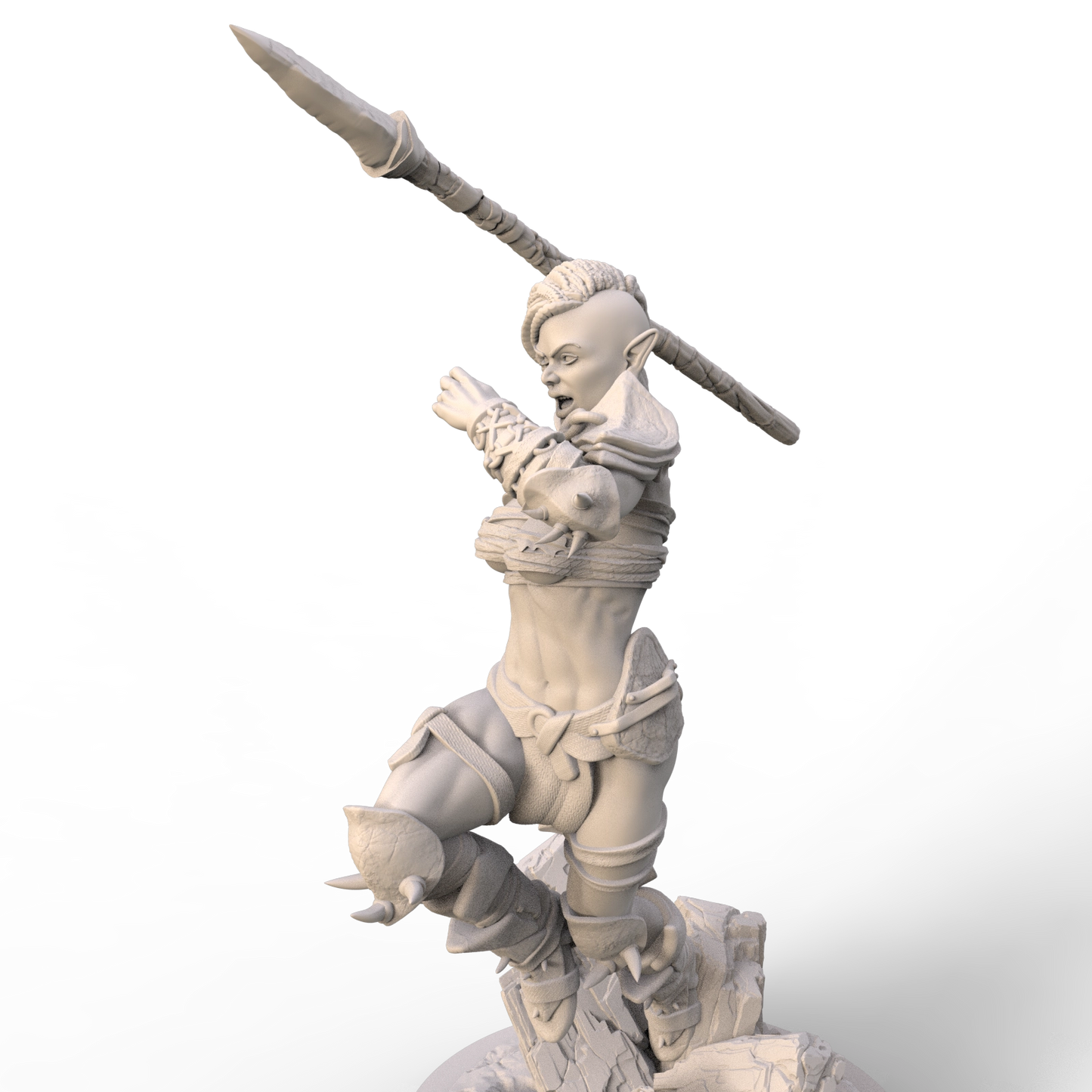 Ravi - Fantsy Girls #3 -  Drakara, Spear Maiden - 75/180mm Pin Up/Figure/Model/Diorama