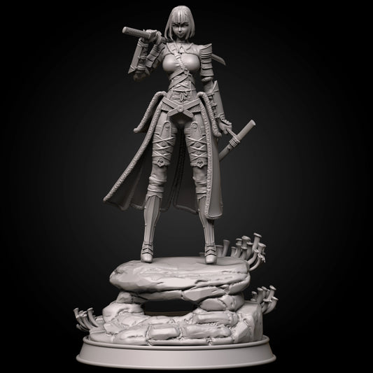 Z Kino - Samurai - 75mm Pin Up/Figure/Model/Diorama