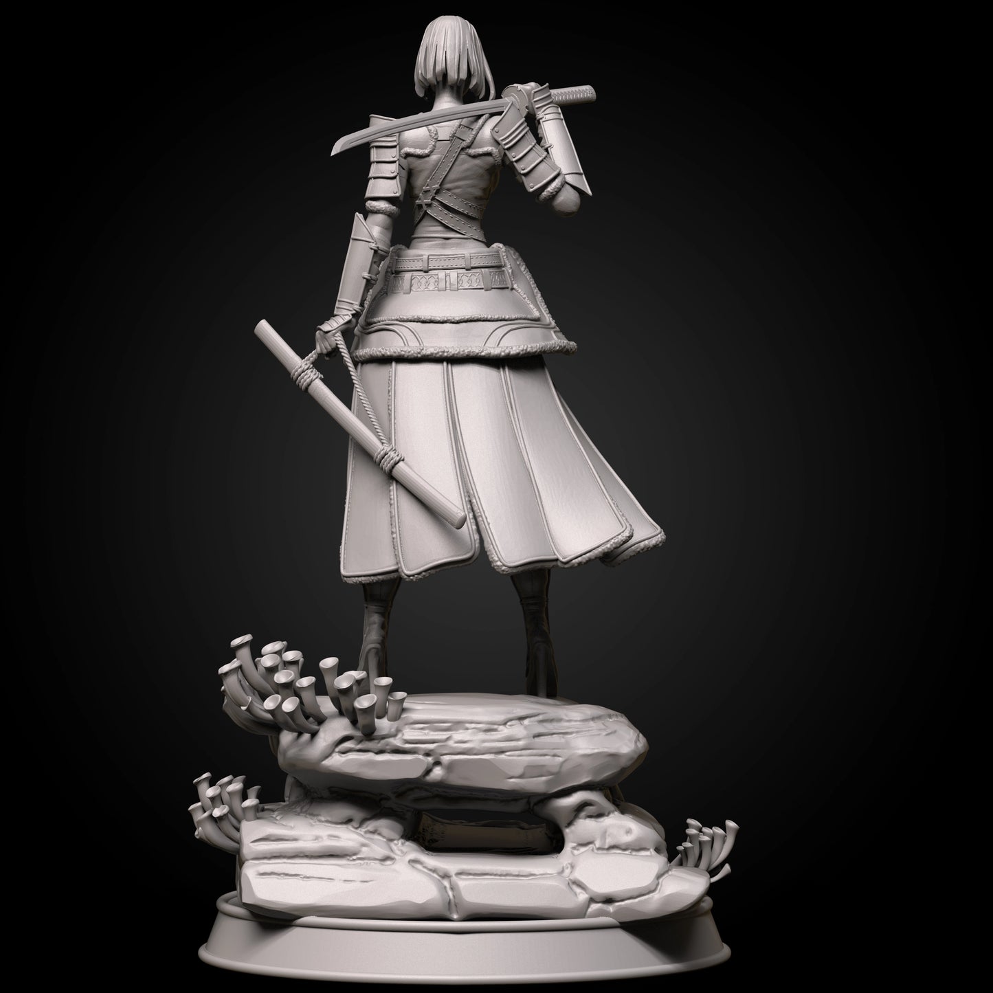Z Kino - Samurai - 75mm Pin Up/Figure/Model/Diorama