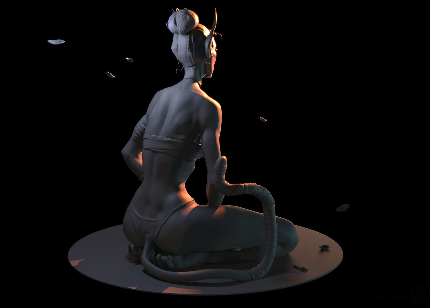 Z Kino - Catwoman - 75mm Pin Up/Figure/Model/Diorama