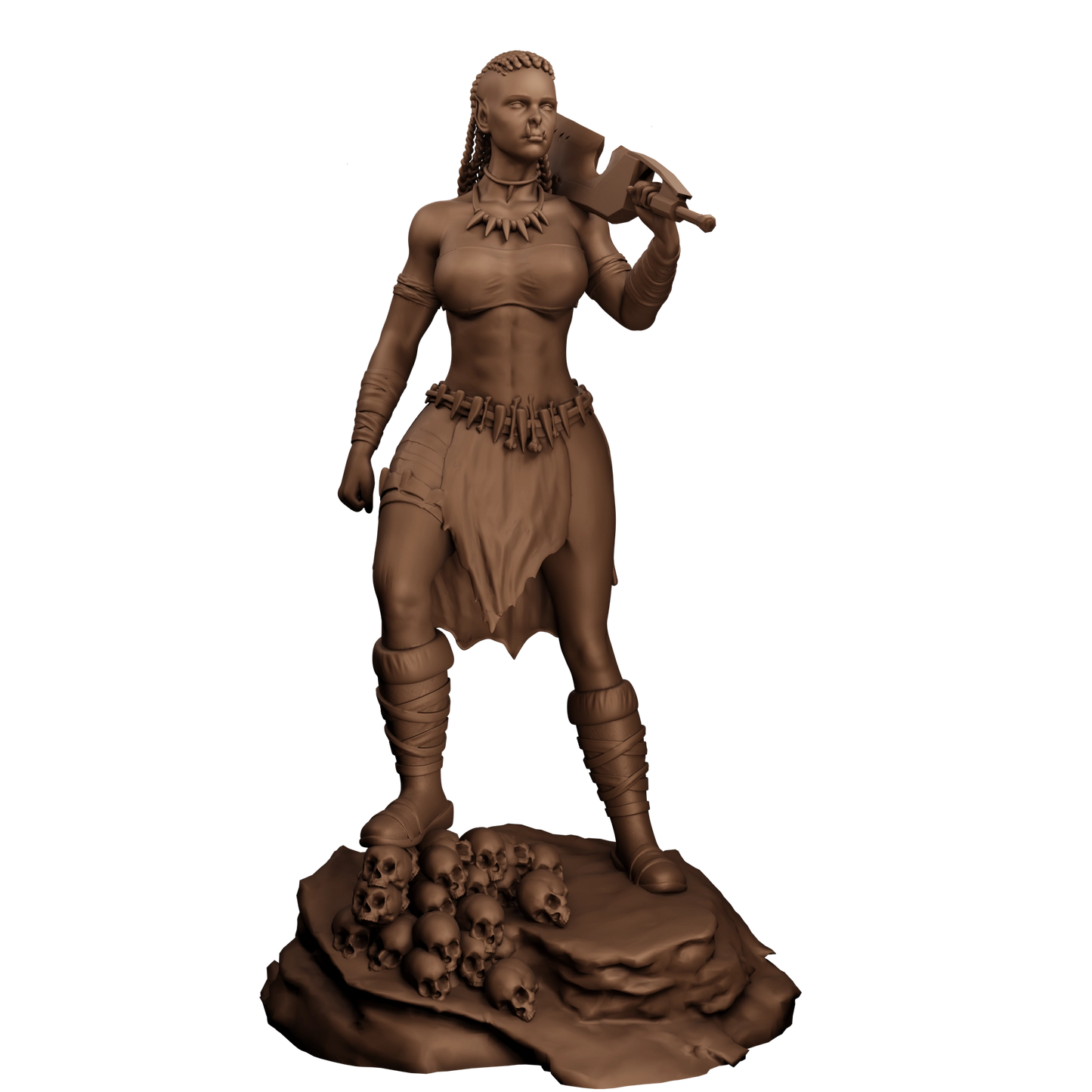 Dimi Mini - Half-Orc Chronicles - Azura Bloodaxe w/sword - 32/75mm Pin Up/Figure/Model/Diorama