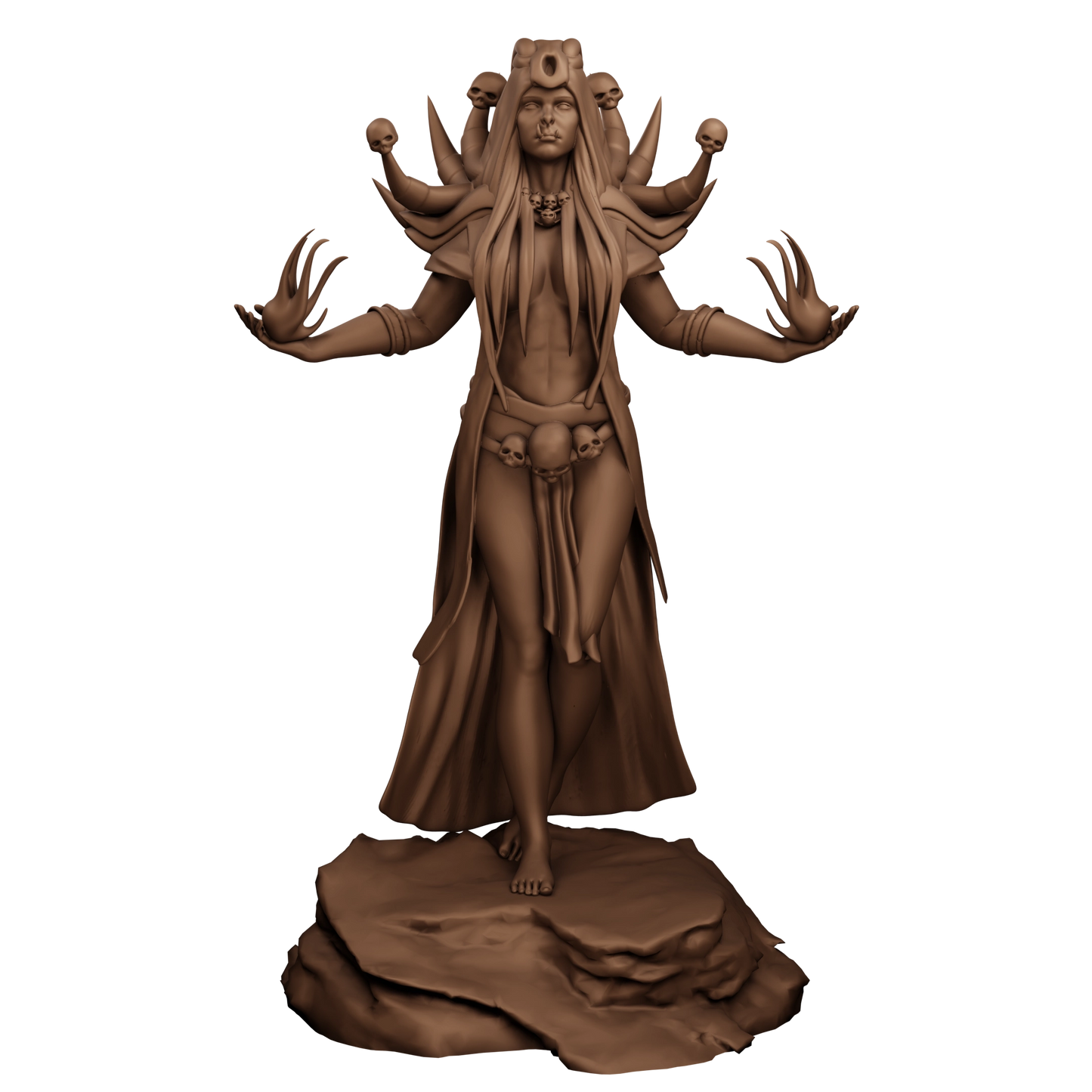 Dimi Mini - Half-Orc Chronicles - Rhizara Stonewitch - 32/75mm Pin Up/Figure/Model/Diorama