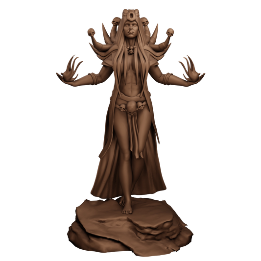 Dimi Mini - Half-Orc Chronicles - Rhizara Stonewitch - 32/75mm Pin Up/Figure/Model/Diorama