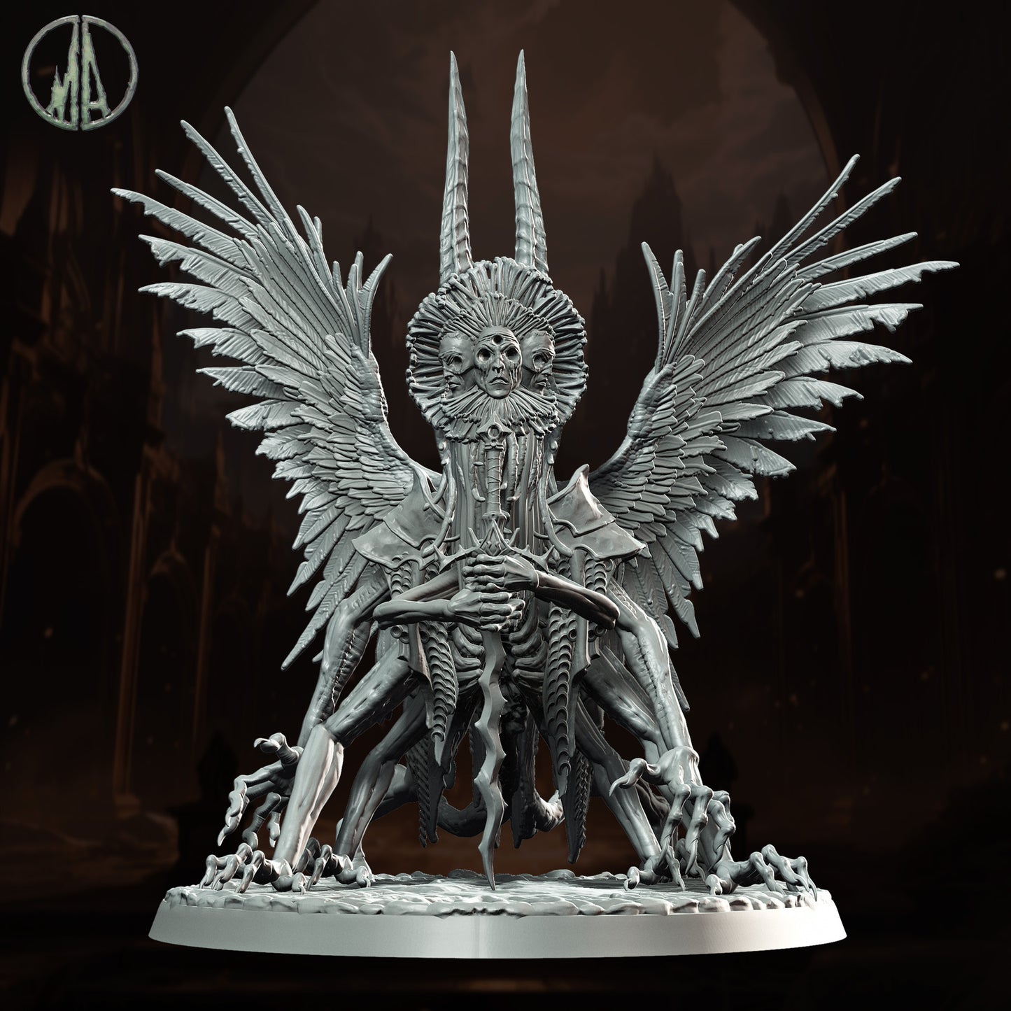 Monolith Arts - Underworld Creatures - Urielios - DnD/TTRPG Figure/Miniature