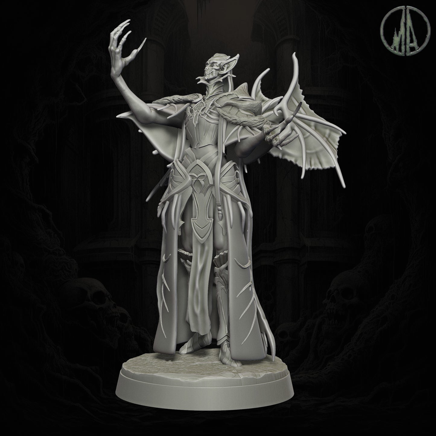Monolith Arts - Echoes of the Void - Vampire Lord #4 - DnD/TTRPG Figure/Miniature