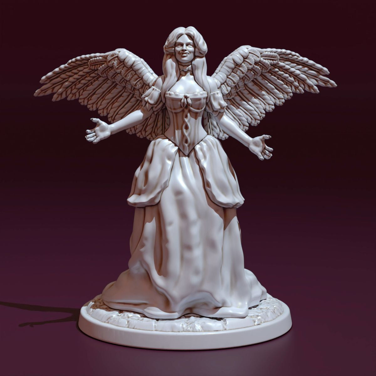 Medusa Miniatures - Vampire Nosferatu Female #1 - DnD/TTRPG/Roleplaying/Wargames