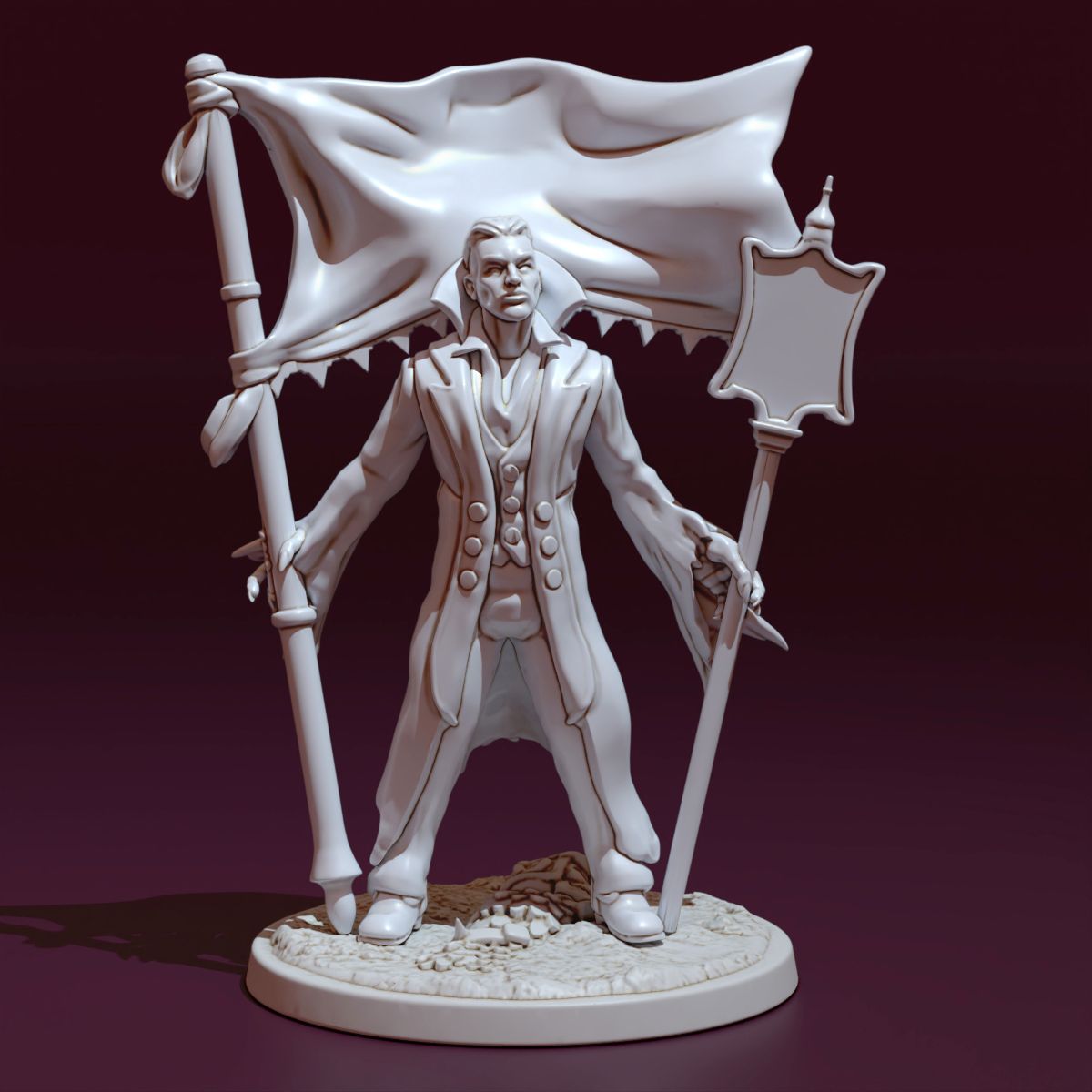 Medusa Miniatures - Vampire Lord - DnD/TTRPG/Roleplaying/Wargames