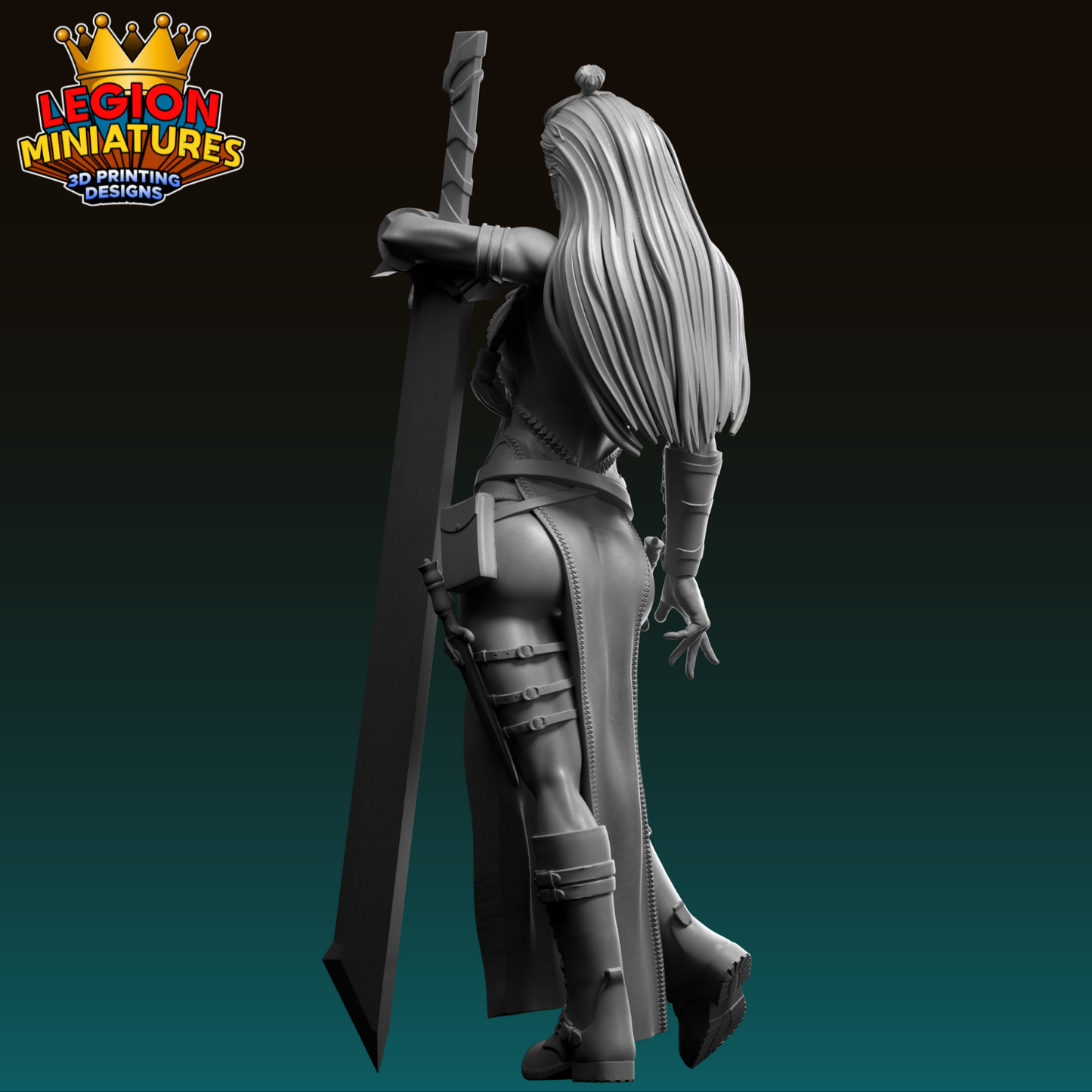 Lucia Sanchez - Northern Valkyries - Varya - 75mm Pin Up/Figure/Model/Diorama