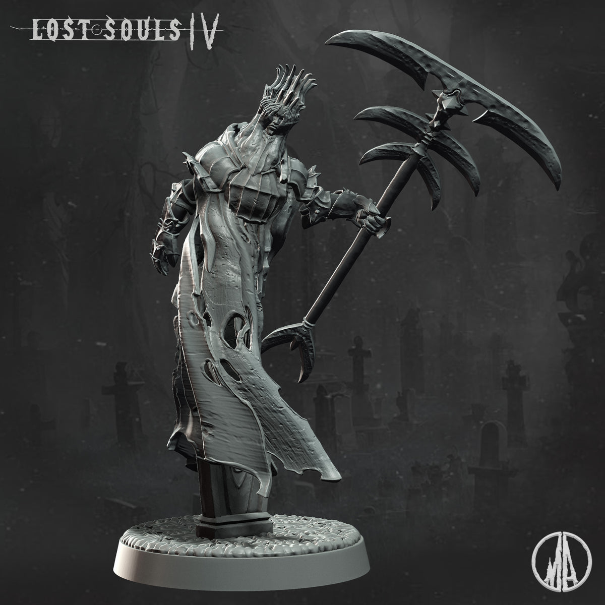 Monolith Arts - Lost Souls IV - Vengeful Haunt #2 - DnD/TTRPG Figure/Miniature