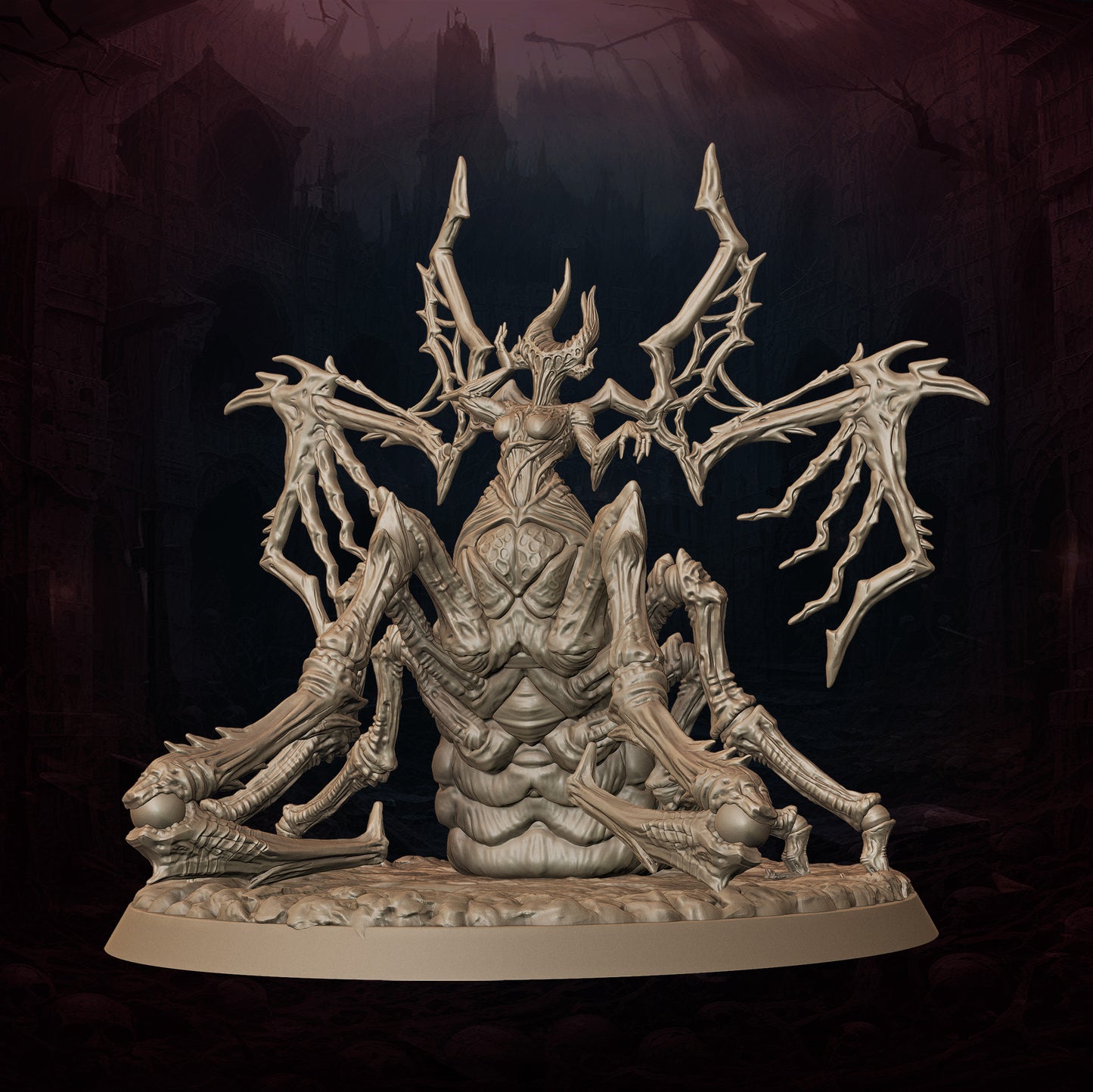 Monolith Arts - Shadows in the Abyss - Vermin Queen - DnD/TTRPG Figure/Miniature