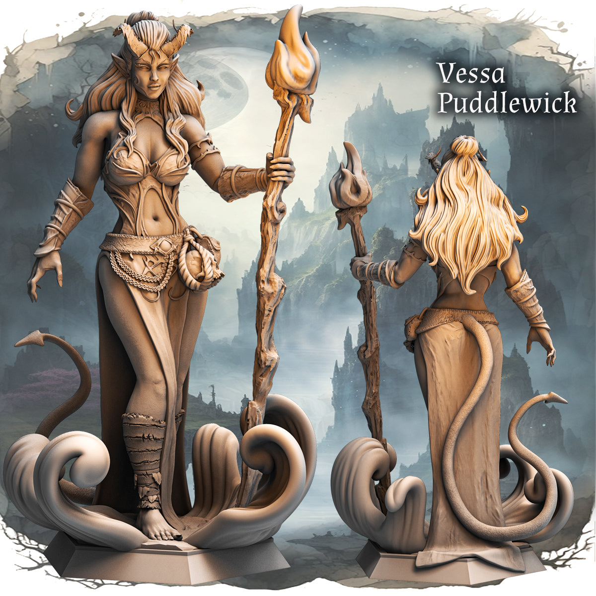 Haito - Legendary Heros - Vessa Puddlewick - 180mm Pin Up/Figure/Model/Diorama