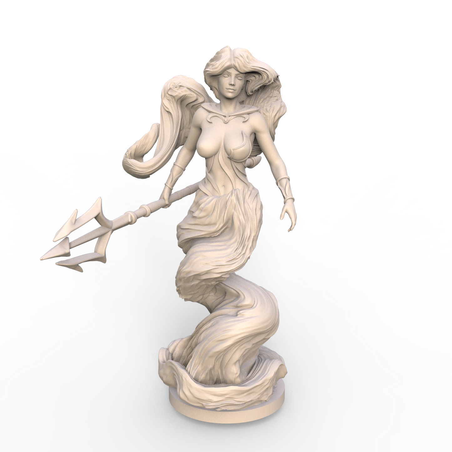 Ravi - Fantasy Girls #3 -  Flood the Water Elemental - 75mm Pin Up/Figure/Model/Diorama