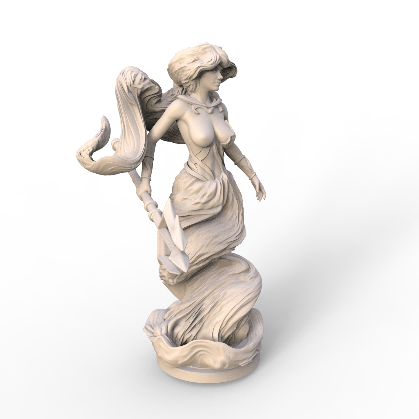 Ravi - Fantasy Girls #3 -  Flood the Water Elemental - 75mm Pin Up/Figure/Model/Diorama