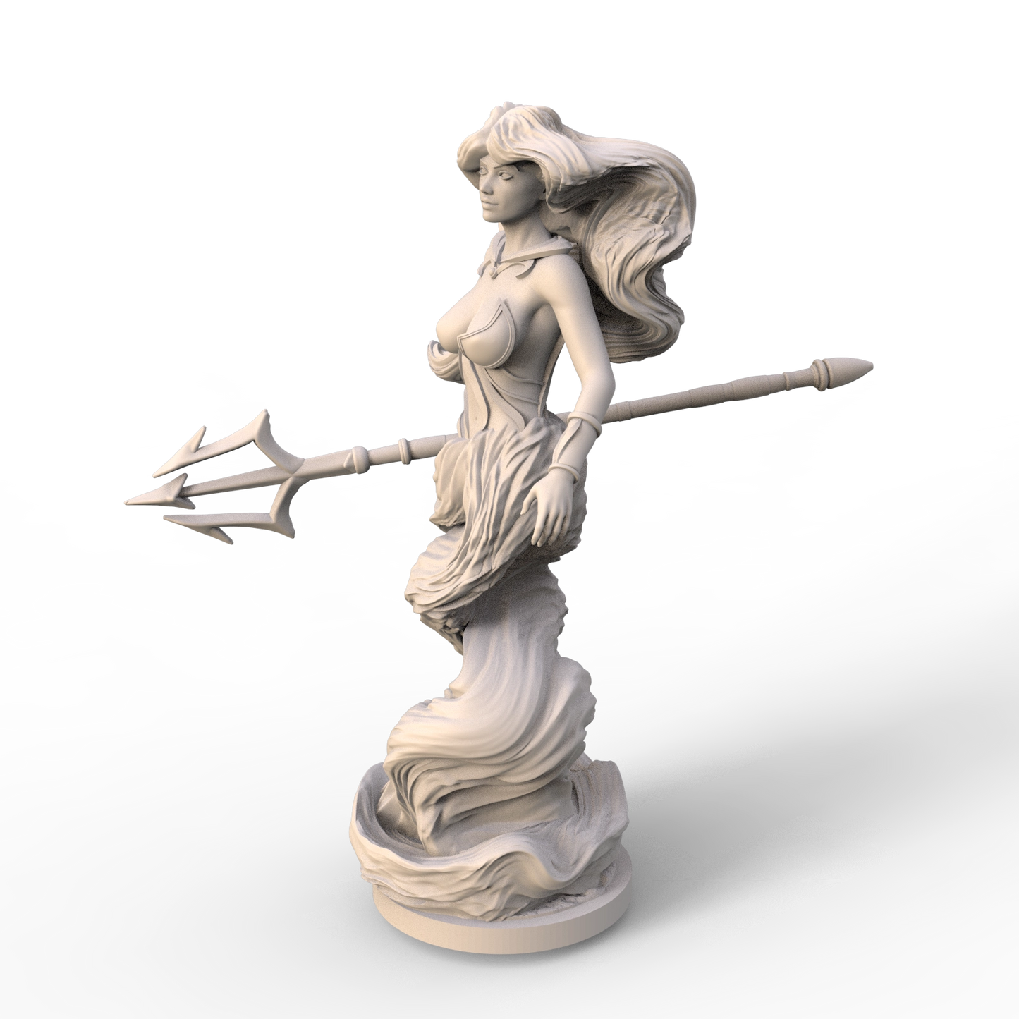 Ravi - Fantasy Girls #3 -  Flood the Water Elemental - 75mm Pin Up/Figure/Model/Diorama