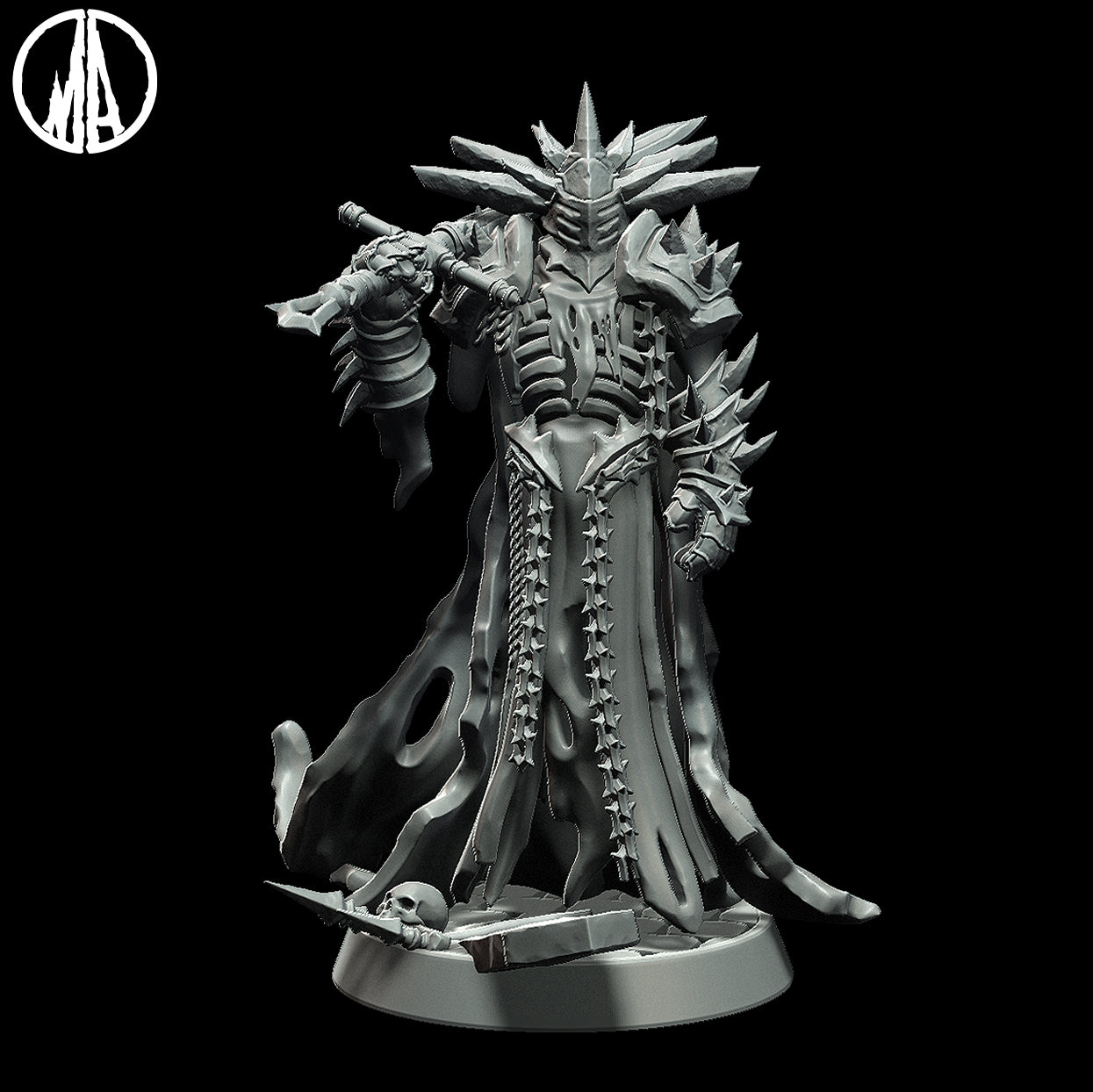 Monolith Arts - Lost Souls - Vile Knight - DnD/TTRPG Figure/Miniature