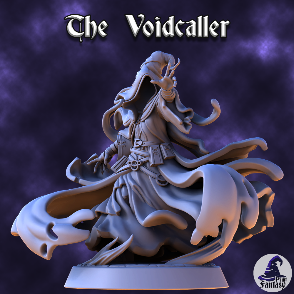 Print Fantasy - Chaos & Order - Voidcaller - 75mm Pin Up/Figure/Model/Diorama