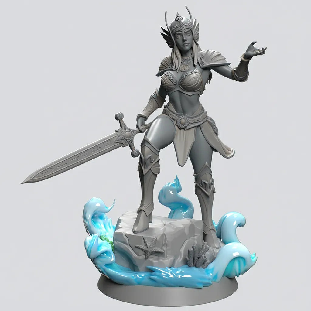 HoldMyMiniatures - Freydis the Valkryie #2 - 75mm Pin Up/Figure/Model/Diorama