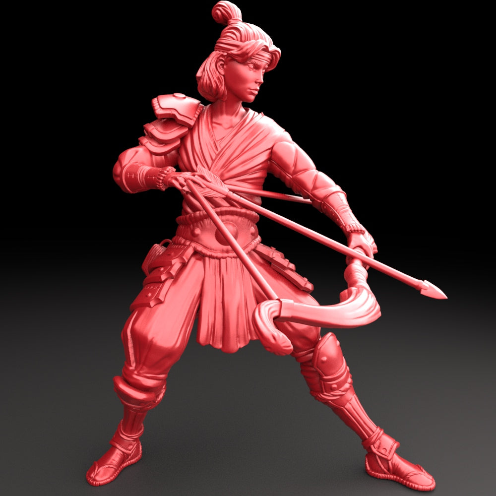 Brayan Nafarrate - Bestiary #5 - Samurai Archer #1 - DnD/TTRPG Figure/Miniature