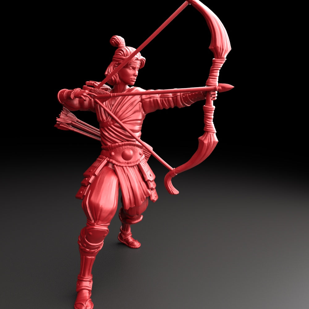 Brayan Nafarrate - Bestiary #5 - Samurai Archer #2 - DnD/TTRPG Figure/Miniature