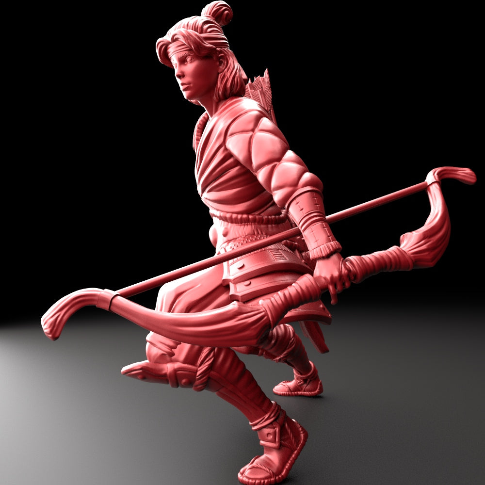 Brayan Nafarrate - Bestiary #5 - Samurai Archer #3 - DnD/TTRPG Figure/Miniature