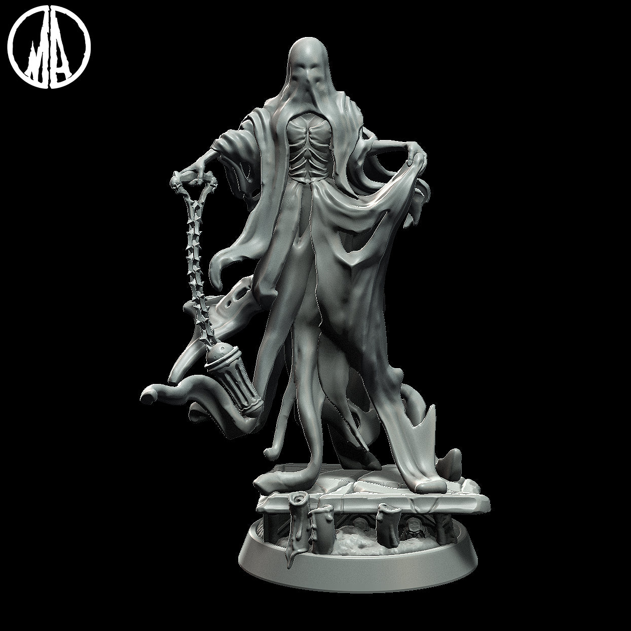 Monolith Arts - Lost Souls - Wailing Hag - DnD/TTRPG Figure/Miniature