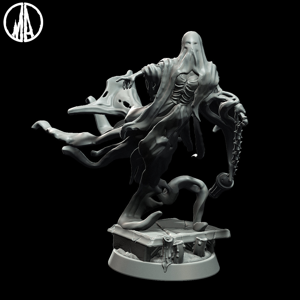 Monolith Arts - Lost Souls - Wailing Hag - DnD/TTRPG Figure/Miniature