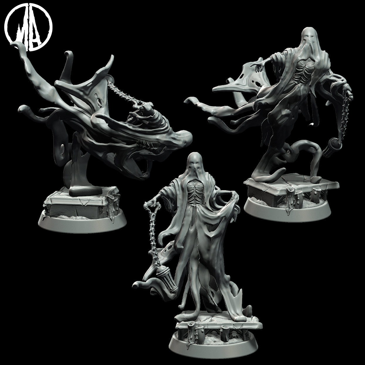 Monolith Arts - Lost Souls - Wailing Hag - DnD/TTRPG Figure/Miniature