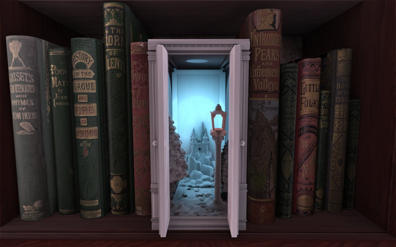 Crosslances - Book Nook/Shelf Insert - Narnia
