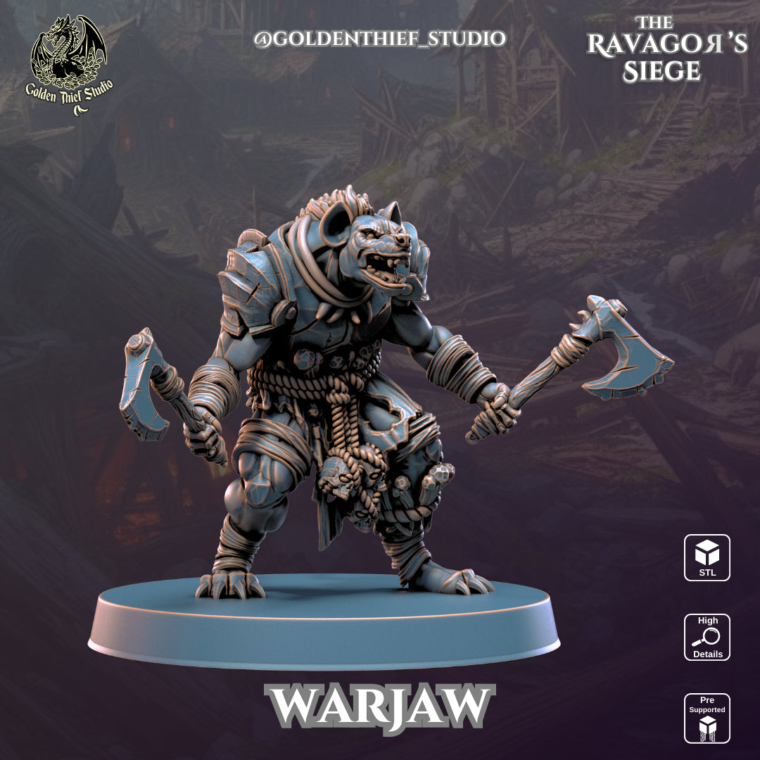 Golden Thief Studio - WarJaws - DnD/TTRPG Figure/Miniature