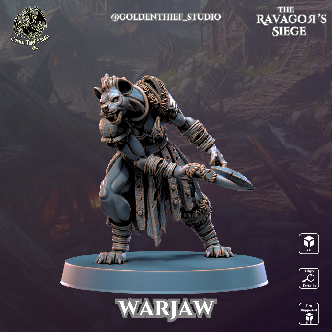 Golden Thief Studio - WarJaws - DnD/TTRPG Figure/Miniature