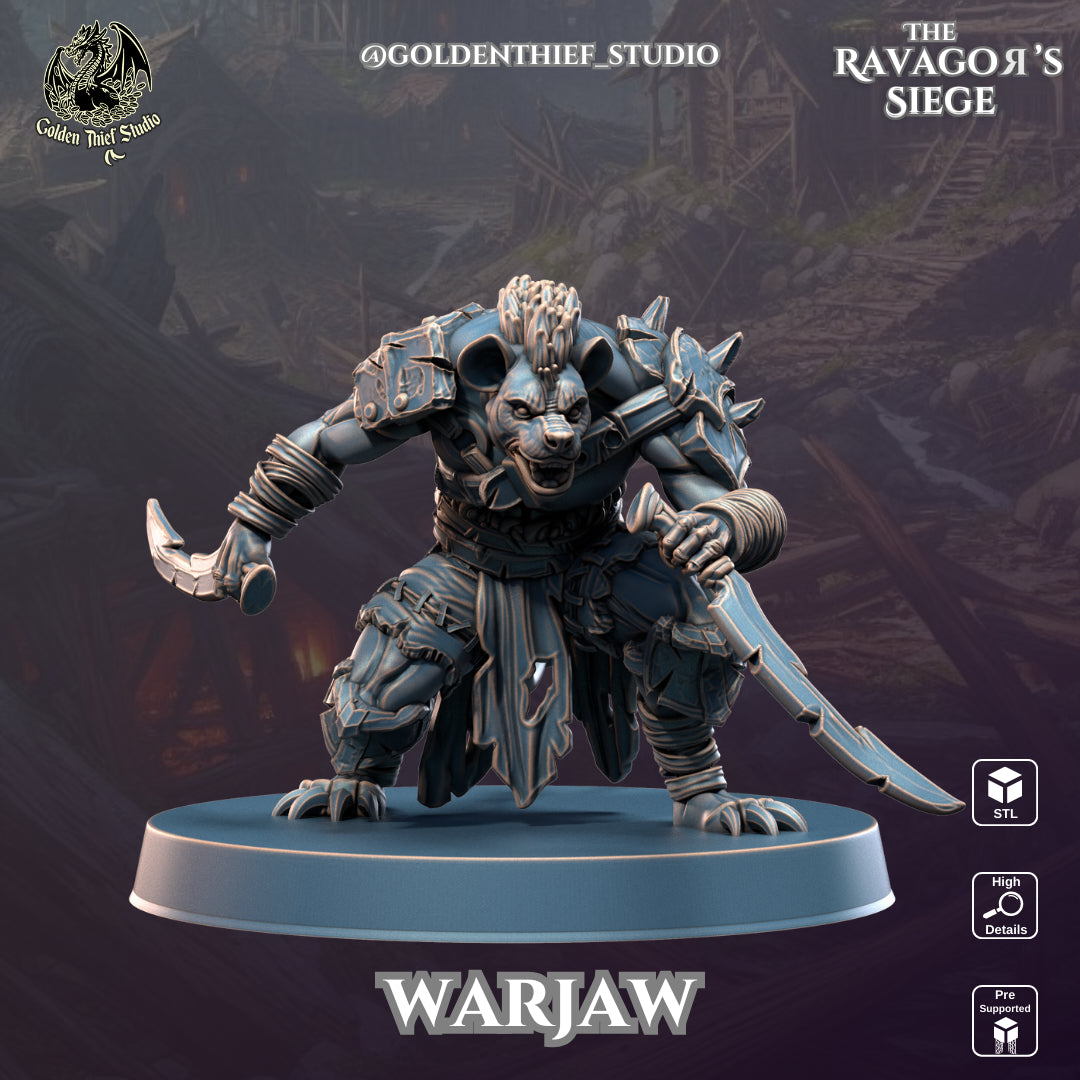 Golden Thief Studio - WarJaws - DnD/TTRPG Figure/Miniature