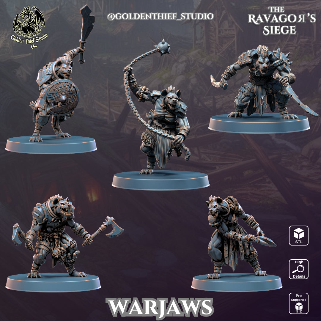 Golden Thief Studio - WarJaws - DnD/TTRPG Figure/Miniature