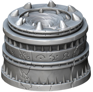 Ars Moriendi - Mythic Dice Box - Warlock - DnD/TTRPG/Roleplaying/Wargames - Helios3DPrinting