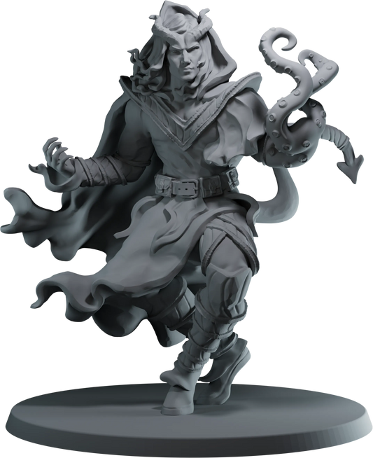 Calamity Figures - Wyrm Slayers - Warlock - 75mm Pin Up/Figure/Model/Diorama