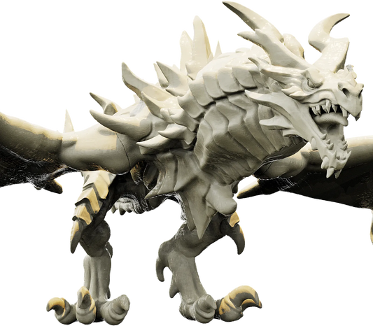 Brayan Nafarrate - Bestiary #4 - Wyvern- DnD/TTRPG Figure/Miniature
