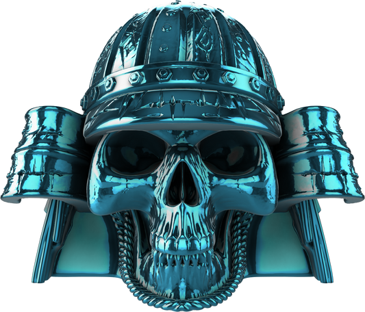 Digital Creative Works - Skull Desk Organiser - Warrior - Prop/Decoration