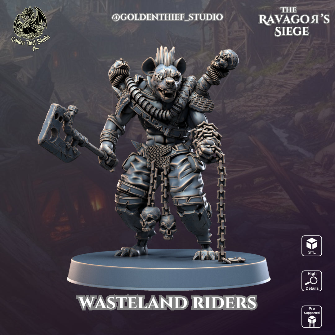 Golden Thief Studio - Wasteland Riders - DnD/TTRPG Figure/Miniature
