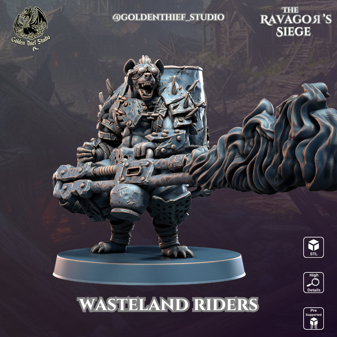 Golden Thief Studio - Wasteland Riders - DnD/TTRPG Figure/Miniature