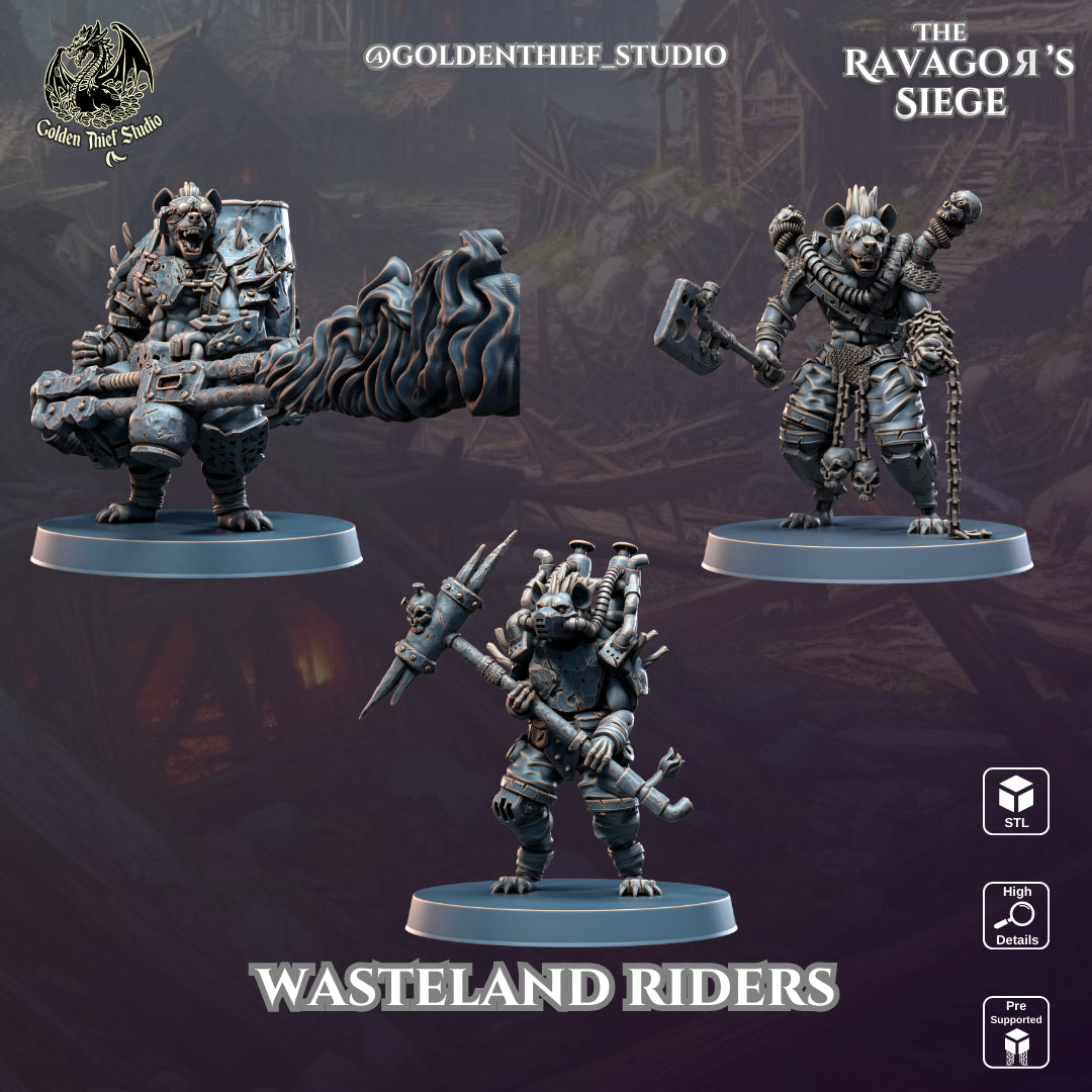 Golden Thief Studio - Wasteland Riders - DnD/TTRPG Figure/Miniature