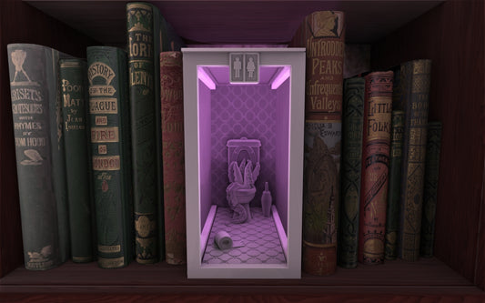 Crosslances - Book Nook/Shelf Insert - Tenacle Infestation