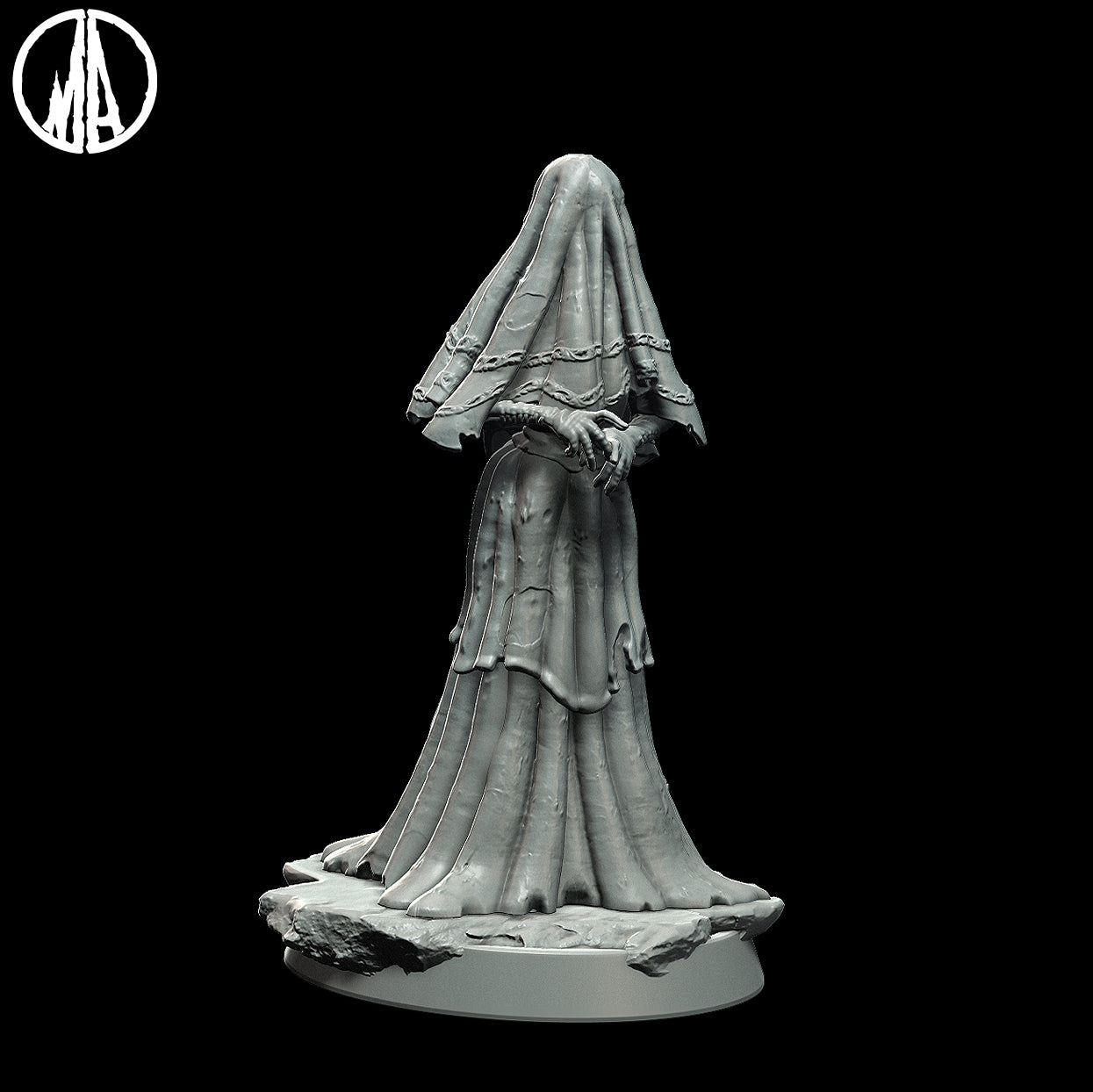 Monolith Arts - Lost Souls - Weeping Widow - DnD/TTRPG Figure/Miniature