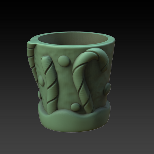 Fantasy3DTabletop - Gingerbread Dice Cup - DnD/TTRPG/Roleplaying/Wargames