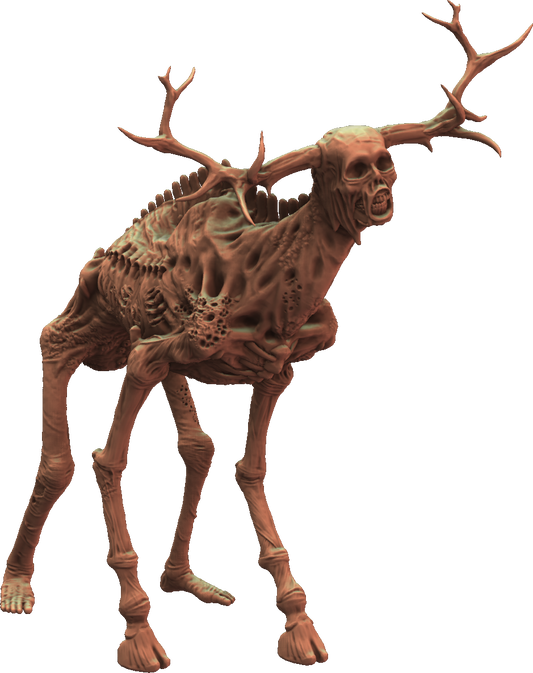 Crippled God Foundry - Shadowcurse - Wendigo - DnD/TTRPG Figure/Miniature
