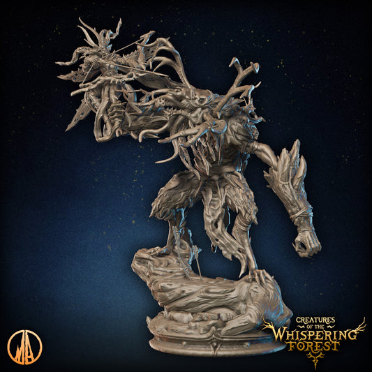Monolith Arts - Whispering Forest II - Wendigo vs. Fairy - DnD/TTRPG Figure/Miniature