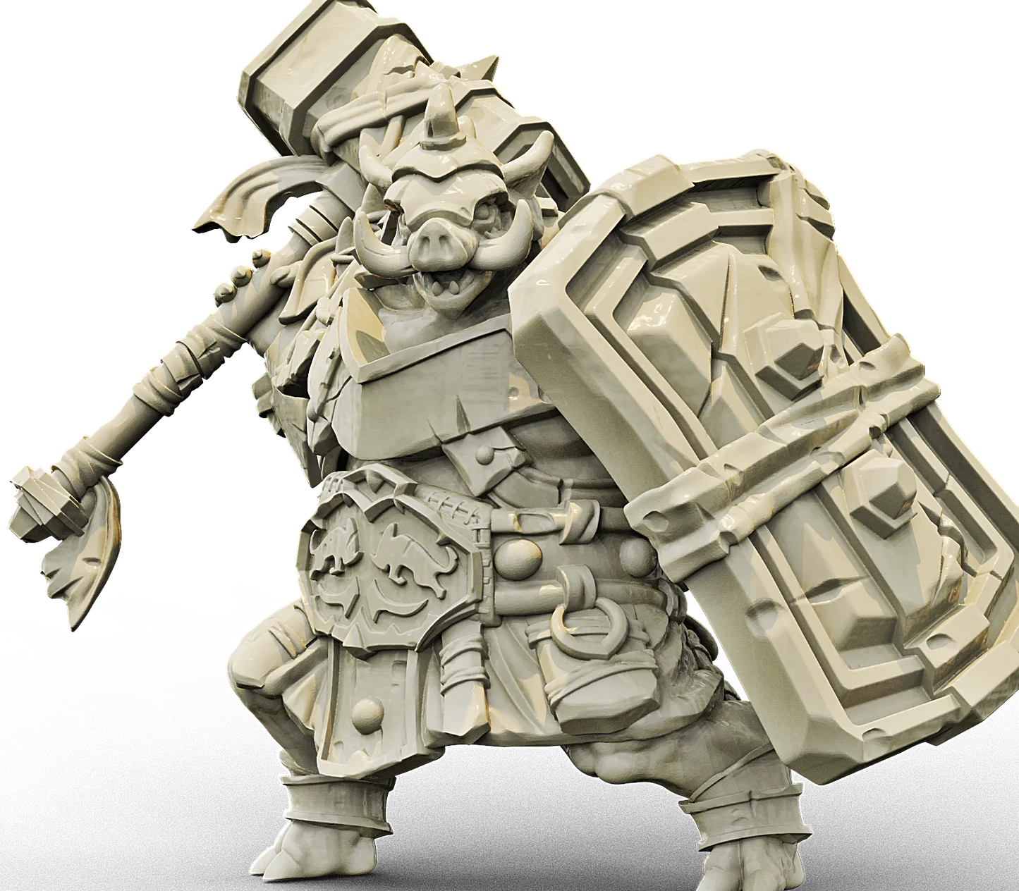 Brayan Nafarrate - Bestiary #4 - Wereboar #3 - DnD/TTRPG Figure/Miniature