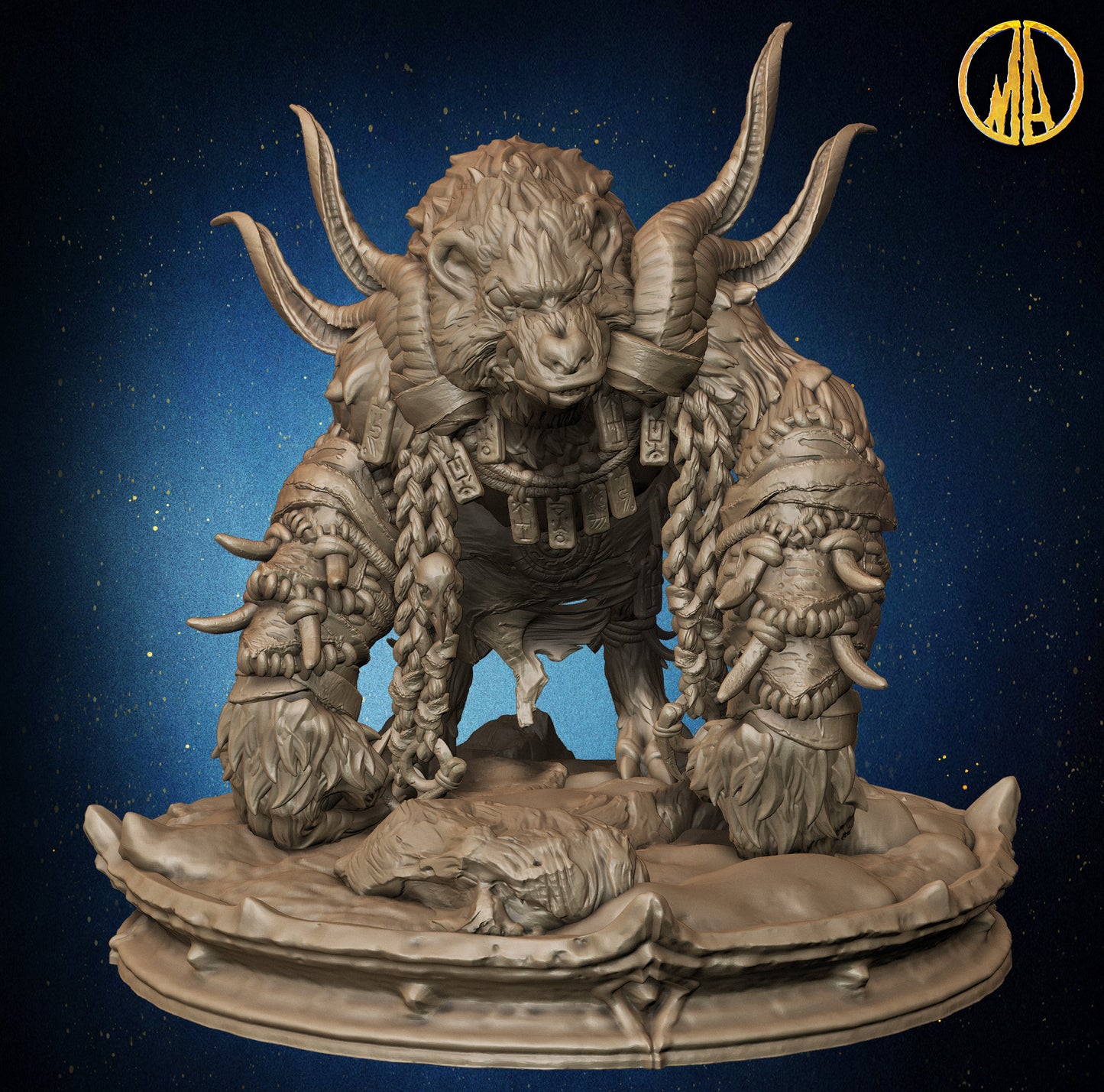 Monolith Arts - Whispering Forest - Werebear #1 - DnD/TTRPG Figure/Miniature