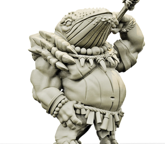 Brayan Nafarrate - Bestiary #4 - Blue Whalekin #2 - DnD/TTRPG Figure/Miniature